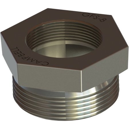 CAMPBELL FITTINGS 2"Female Spud For Ground Joint GFS-8
